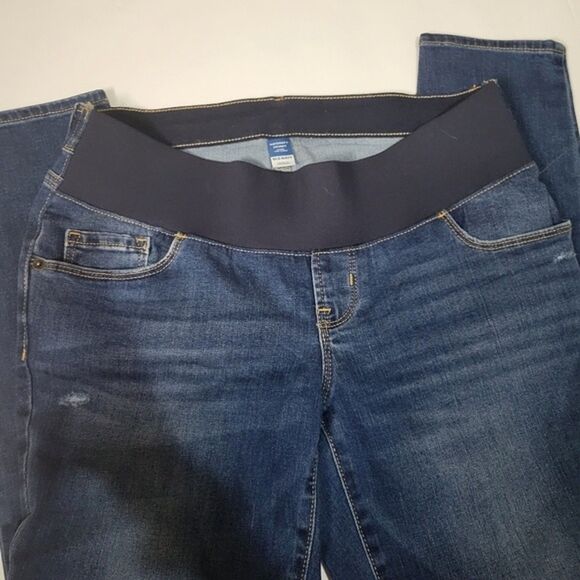 Old Navy maternity skinny low-rise jeans Size 6 Short - Picture 2 of 3